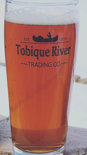 Tobique River Trading Glass 16 oz